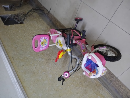 Jubail, Bicycles, SAR 100,  For Sale: Excellent Condition Bicycle For Kids & Stoller.