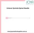 Get Uniever Quincke Spinal Needle - Joya Medical Supplies | Australia