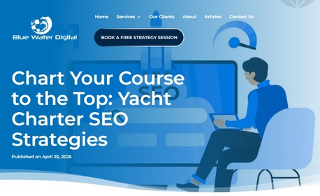 Sydney, Marketing, Yacht Charter SEO | Blue Water Digital