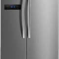 SAR 1200,  FOR SALE: Panasonic Side-by-Side Refrigerator Model: NR-BS60MSSA | Stainless Steel Finish
