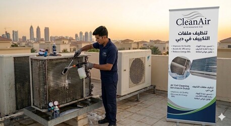 Dubai, Air Conditioning, Cheapest AC Coil Cleaning Services In Dubai - Clean Air