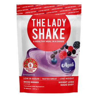 Sydney, Health & Beauty Items, AUD 61,  Buy The Lady Shake Meal Replacement Mixed Berries 840g Australia