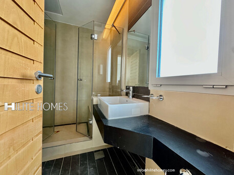 Salmiya, Apartments, Flats, Houses & Villas, KWD 850/month,  3 BR,  Modern Full Floor Seaview Apartment For Rent In Salmiya