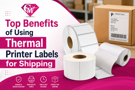 Manchester, Materials, GBP 6,  Top Benefits Of Using Thermal Printer Labels For Shipping