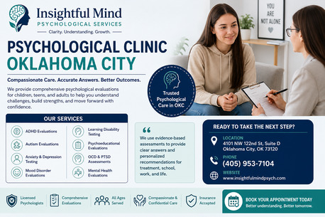 New York, Health, Comprehensive Psychological Clinic OKC | ADHD, Autism & Mental Health Testing