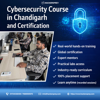 Chandigarh, Lessons Offered, You Want Placement, Choose Hackersprey&rsquo;s Ethical Hacking Course In Chandigarh And Online