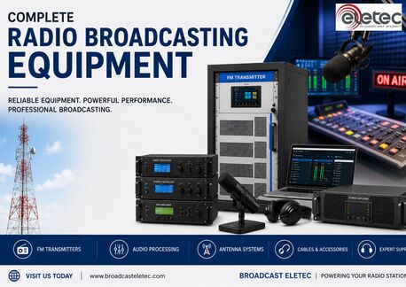 London, Electronics, Advanced Radio Broadcasting Equipment Solutions