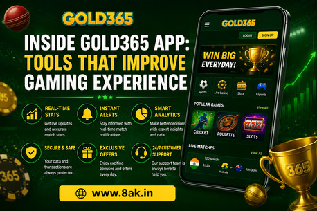 Pune, Business, Inside Gold365 App: Tools That Improve Gaming Experience