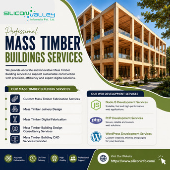 New York, Construction, CAD-Based Mass Timber Building Services For Detailed Project Coordination In Alabama