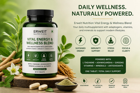 Ahmedabad, Health & Beauty Items, INR 1,  Best Multivitamin For Daily Energy & Immunity | Buy Wellness Supplements Online