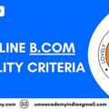 LPU Online B.Com Eligibility Criteria