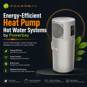 Melbourne, Electronics, AUD 3000,  Energy-Efficient Heat Pump Hot Water Systems By Powerbay