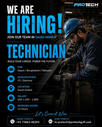 Jeddah, Jobs, TECHNICIAN