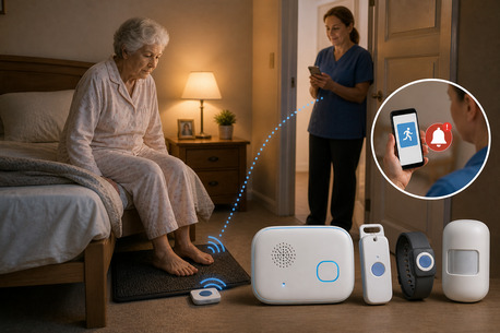 London, Health & Beauty Items, GBP 1,  Buy Wireless Floor Pressure Mat Alarms System For Dementia & Elderly Care In UK