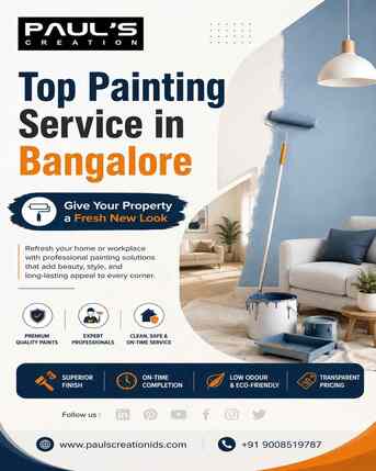 Bangalore, Interior Design, Top Painting Service In Bangalore