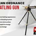 USD 9199,  Tippmann Ordnance 9mm Belt Fed Gatling Gun For Sale