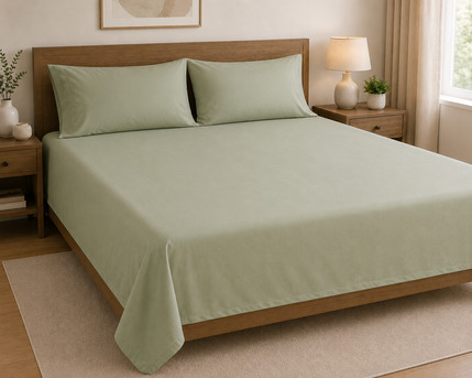 Mumbai, Household Items, INR 1499,  Super King Size Bed Sheets Pure Cotton 108x108 Inches, 245 GSM, Handloom Woven | Theindigl