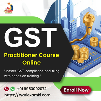 New Delhi, Lessons Offered, GST Practitioner Certification Course In Delhi