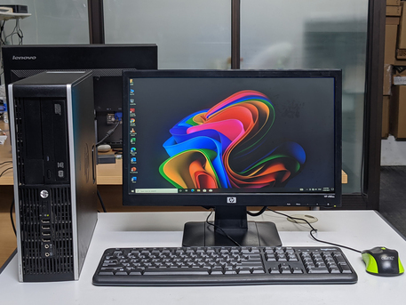 Manama, Computers, BHD 75,  HP Core I7 - Computer Set Speed 3.40Ghz 16GB RAM | 250GB SSD Win 11 Pro 19&prime;&prime; HD Monitor /3