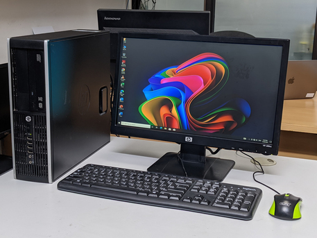 Manama, Computers, BHD 75,  HP Core I7 - Computer Set Speed 3.40Ghz 16GB RAM | 250GB SSD Win 11 Pro 19&prime;&prime; HD Monitor /3