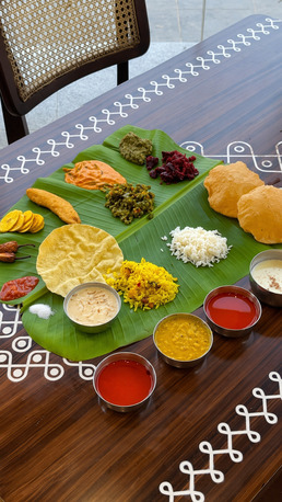 Ahmedabad, Food & Drink, Unlimited South Indian Thali In Ahmedabad &ndash; Banana Leaf Thali