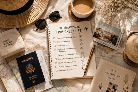 New York, Travel, International Trip Checklist | Packing & Travel Guide