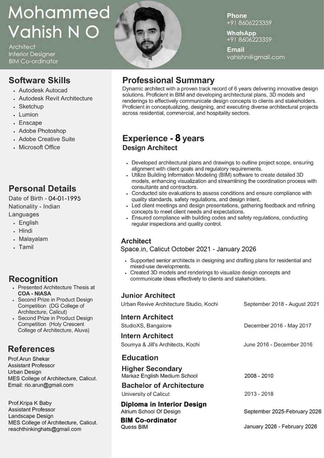 Dammam, Job Seekers, Architect
