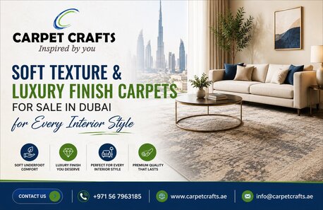 Dubai, Household, Soft Texture & Luxury Finish Carpets For Sale In Dubai For Every Interior Style