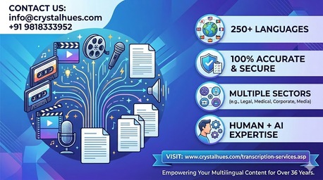 Mumbai, Translation, Professional Transcription Company &ndash; Crystal Hues (India)