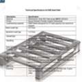 SAR 1,  🏗️ Heavy Duty EMD Steel Pallet &mdash; 3 Ton Capacity | 1200×1100mm | MIG Welded | KSA Ready