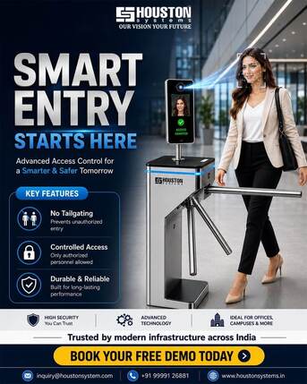 Gurugram, Security, Reliable Tripod Turnstile Gates For Smart And Secure Entry Management