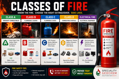 Mumbai, Materials, INR 1,  Classes Of Fire Explained &ndash; Fire Types, Causes & Fire Safety Guide