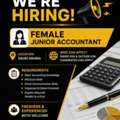Hiring Junior Accountant Female