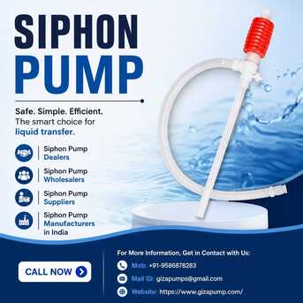 Ahmedabad, Wholesale Products, Industrial Siphon Pump Manufacturers And Suppliers In India