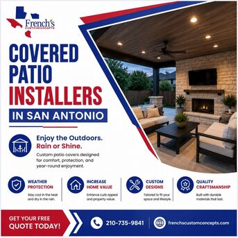 New York, Construction, Covered Patio Installers In San Antonio