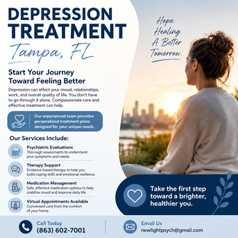 New York, Counseling, Depression Treatment Tampa FL &ndash; Start Your Journey Toward Feeling Better