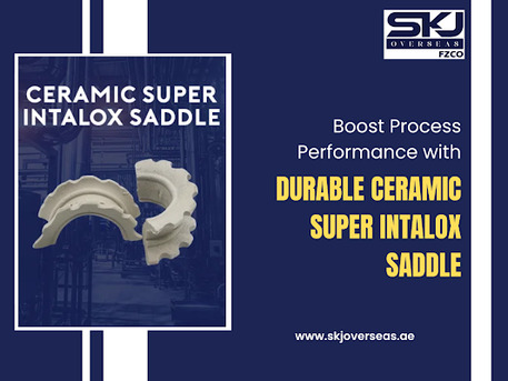 Dubai, Business, Ceramic Super Intalox Saddle Supplier For Chemical Plants
