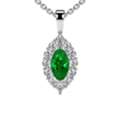 USD 2486,  Beautiful Emerald Pendant Jewelry Online