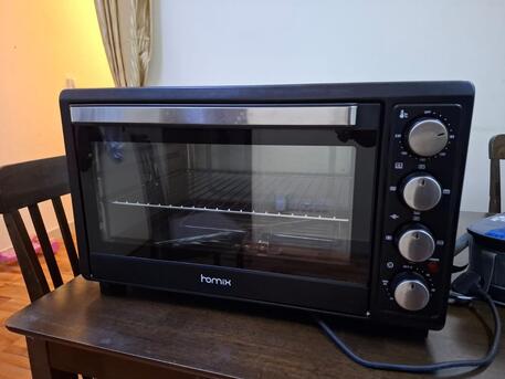 Riyadh, Appliances, SAR 160,  Homix Electric Oven With Rotisserie &ndash; Clean, Full Set