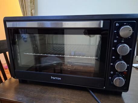 Riyadh, Appliances, SAR 160,  Homix Electric Oven With Rotisserie &ndash; Clean, Full Set
