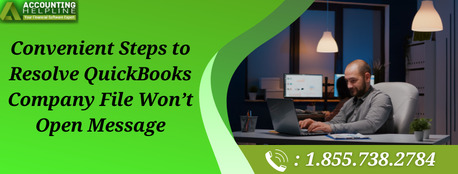 New York, Accounting, Effective Fixes For QuickBooks Company File Won&rsquo;t Open