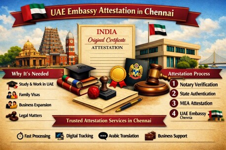 Chennai, Legal, UAE Embassy Attestation In Chennai