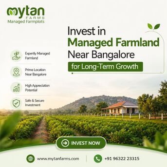 Bangalore, Agricultural Land, INR 0,  Top Managed Farmland Near Bangalore For Long-Term Growth