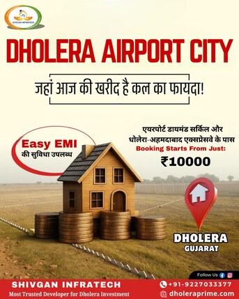 Mumbai, Residential Plots, Best Areas To Invest In Dholera Smart City
