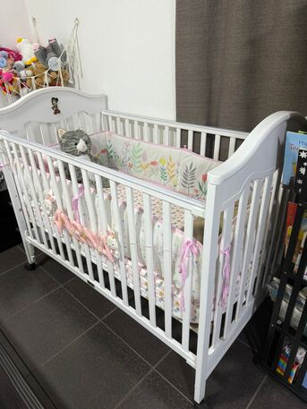 Olaya, Baby & Kid Stuff, SAR 850,  Juniors Crib With Mattress And Bedding