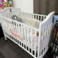 SAR 850,  Juniors Crib With Mattress And Bedding