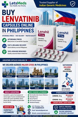 General Santos City, Health & Beauty Items, PHP 1,  Buy Affordable Cancer Medicine Lenvatinib Capsules In Manila