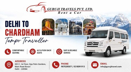 New Delhi, Guest Posting, Comfortable Delhi To Chardham Tempo Traveller