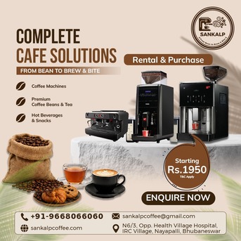 Bhubaneswar, Business, Trusted Coffee Machine Supplier In Bhubaneswar