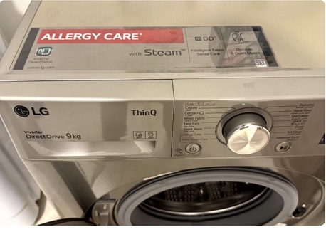 Jizan, Appliances, SAR 2200,  LG-Front-Automatic-Washing-Machine-9-kg-Capacity